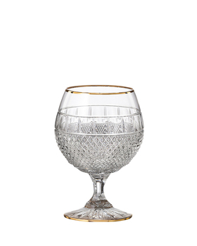 Buy Soduku Italian Premium Crystal Brandy Glass Set of 6, 250 ml