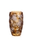 Bohemia Crystal Cut vase Amber 200mm - 1/2