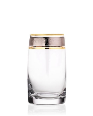 Bohemia Crystal Gläser für alkoholfreie Getränke und Wasser Ideal 25015/43249/250 ml (Set mit 6 Stück) - 1