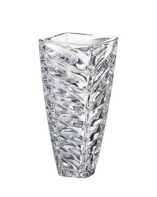 Bohemia Crystal vase Facet 305mm