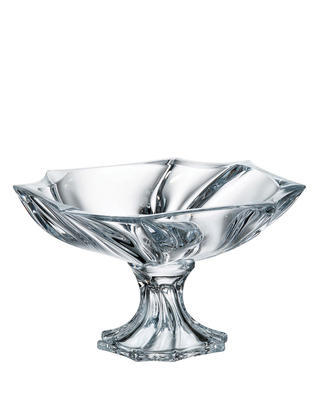 Bohemia Crystal footed bowl Neptune 330mm
