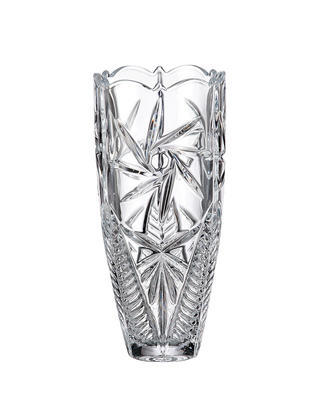 Bohemia Crystal Nova Pinwheel vase 300mm