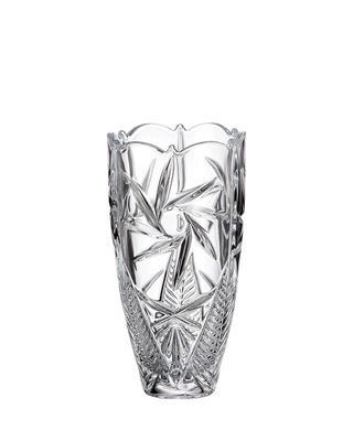 Bohemia Crystal Nova Pinwheel vase 250mm