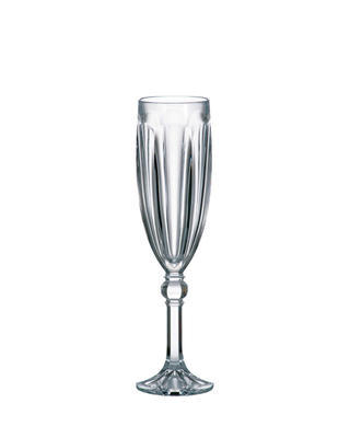 Bohemia Crystal Gläser für Champagner Robin 160 ml (Set mit 6 Stück)