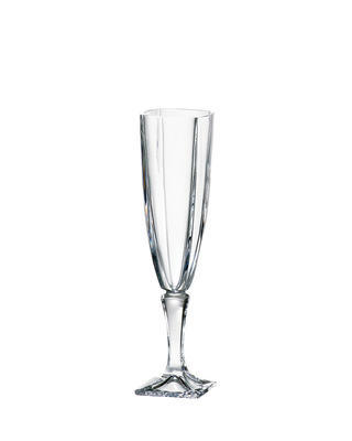 Bohemia Crystal champagne glass Arezzo 140ml (set of 6pcs)