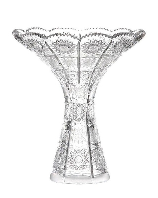 Bohemia Crystal Broušená váza 305mm