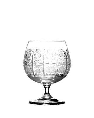 Bohemia Crystal Broušené sklenice na brandy a koňak Laura 250ml (set po 6ks)
