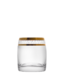 Bohemia Crystal Ideal Whiskey Tumblers with Gold Decor 290ml (set of 6 pcs) - 1/2