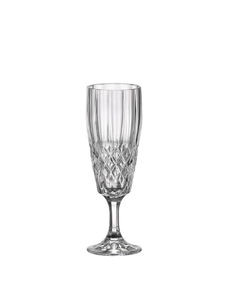 Bohemia Crystal Angela Champagne Glasses 160ml (set of 6 pcs) - 1