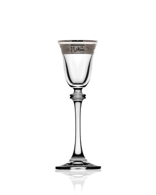 Bohemia Crystal Alexandra liqueur glass 60ml (set of 6pcs) - 1