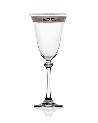Bohemia Crystal Gläser für Wein Alexandra 250 ml (Set mit 6 Stück) - 1