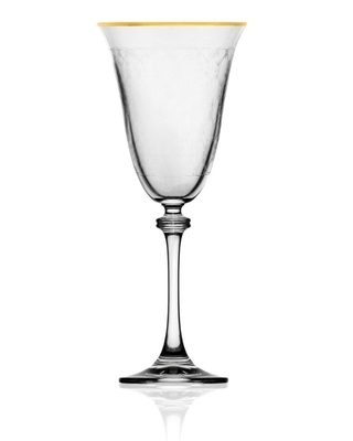 Bohemia Crystal Alexandra red wine glass 350ml (set of 6pcs) - 1