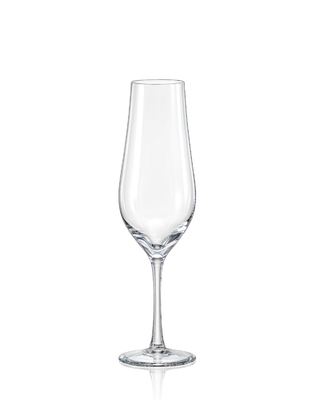 Bohemia Crystal Champagne glass Tulipa 170ml (set of 6)