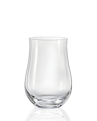 Bohemia Crystal Water and soft drink glass Tulipa 450ml (set of 6) - 1