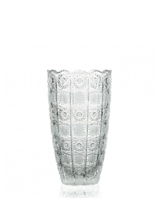 Bohemia Crystal Hand cut vase 205mm