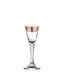 Bohemia Crystal Kleopatra Liqueur Glasses with Gold/Platinum Decor 43249/050ml (set of 6 pcs) - 1/2