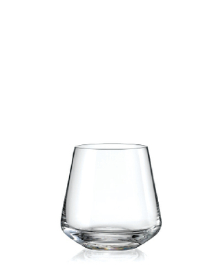 Bohemia Crystal Sklenice na whisky Sandra 290ml - SLEVA neúplný set 5ks ze 6