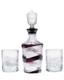 Bohemia Crystal Whiskyset Poem violett (1 Karaffe + 6 Gläser) - 1/5