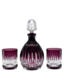 Bohemia Crystal Whiskey set Thorn purple (1 decanter + 6 glasses) - 1/5