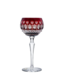 Bohemia Crystal Hand Cut wine glasses Tomy red 190 ml (set of 6) - 1/4