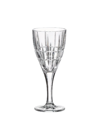 Bohemia Crystal Dover white wine glass 250 ml (set of 6pcs) - 1