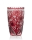 Bohemia Crystal Hand cut vase Cherry Blossom Ruby 305mm - 1/2