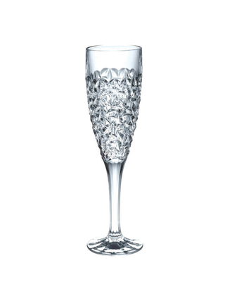 Bohemia Crystal Sklenice na šampaňské Nicolette 180ml SLEVA neúplný set 5ks ze 6