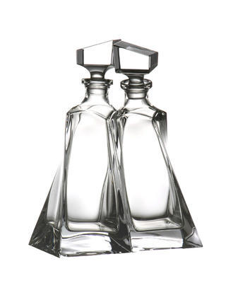 Bohemia Crystal Lovers Whiskey Set ( 2 decanters) - 1