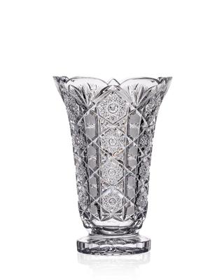 Bohemia Crystal Hand cut vase Razno 255mm