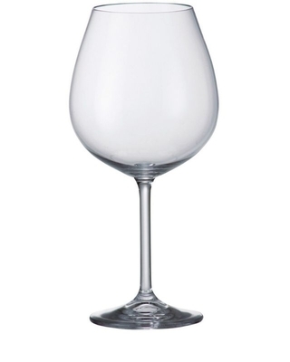 Bohemia Crystal Colibri red wine glass 650ml (set of 6pcs)