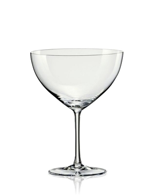Bohemia Crystal Martini and cocktail glasses Bar 400ml (set of 4pcs)