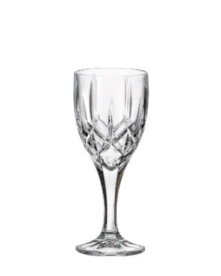 Bohemia Crystal Sheffield Wine Glasses 12101/52820/330ml (set of 6 pcs) - 1