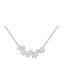 Bohemia Crystal Vela Silver Necklace with Cubic Zirconia Preciosa 5255 00 - 1/4