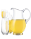 Bohemia Crystal set Lemonade for soft drinks (1 jug + 6 glasses) - 1/2