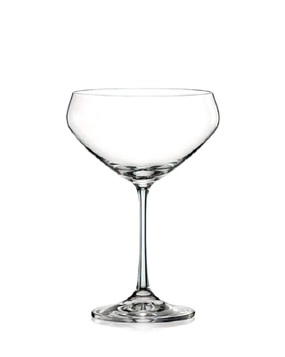 Bohemia Crystal Martini Glasses and Cocktails (set of 4 pcs)