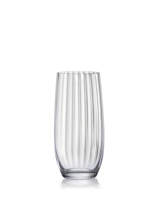 Bohemia Crystal Gläser für alkoholfreie Getränke Waterfall 350 ml (Set mit 6 Stück)
