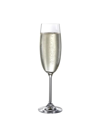 Bohemia Crystal Champagne glass Natalie 190ml (set of 6)