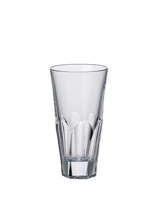 Bohemia Crystal Handgeschliffene Gläser für Wasser und alkoholfreie Getränke Apollo 480 ml (Set mit 6 Stück)
