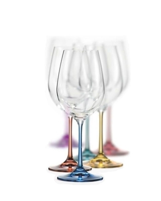 Bohemia Crystal Spectrum white wine glass 350 ml (set of 6)