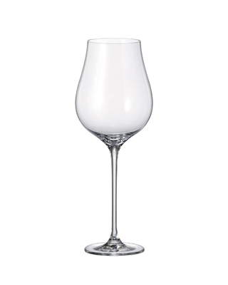 Bohemia Crystal White wine glasses Limosa 400ml (set of 6)