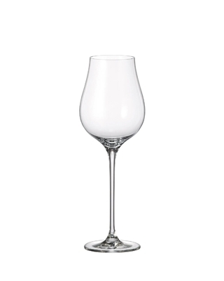 Bohemia Crystal White wine glasses Limosa 280ml (set of 6)