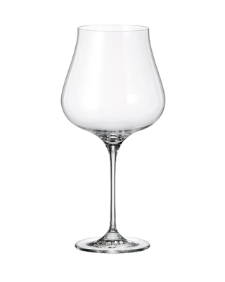 Bohemia Crystal Red white wine glass Limosa 740ml (set of 6)