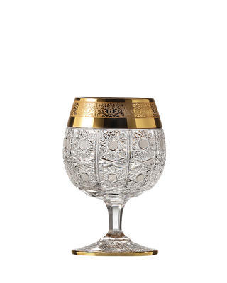 Bohemia Crystal Ručně broušené sklenice na brandy Romantic Horizont 220ml (set po 2ks)