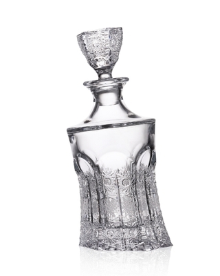 Bohemia Crystal Hand-cut decanter for whisky, rum and liqueur 700ml