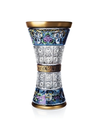 Bohemia Crystal Hand cut vase 305mm
