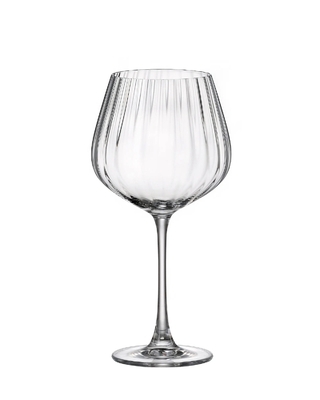 Bohemia Crystal Red wine glass Columba Optic 640ml (set of 6)