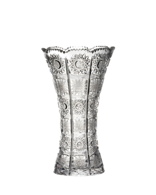 Bohemia Crystal Hand cut vase PK500 205mm - 1