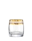 Bohemia Crystal Whiskygläser Ideal mit goldenem Dekor 290 ml (Set mit 6 Stück) - 2/2
