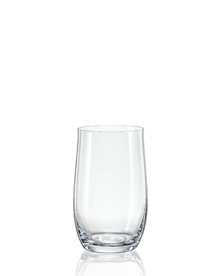 Bohemia Crystal Water and soft drinks glass Angela 380ml (set of 6) - 2
