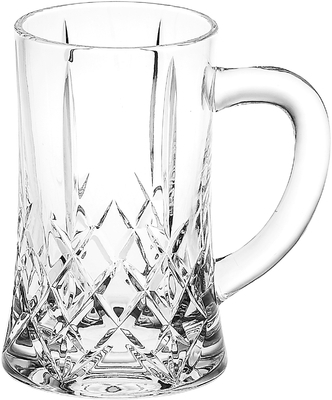 Bohemia Crystal Halbliterglas mit Henkel 34629/11038/500 ml - 2